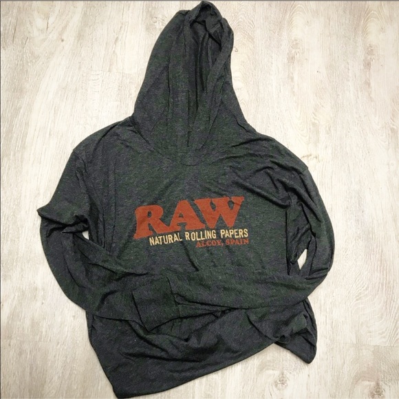 raw rolling hoodie